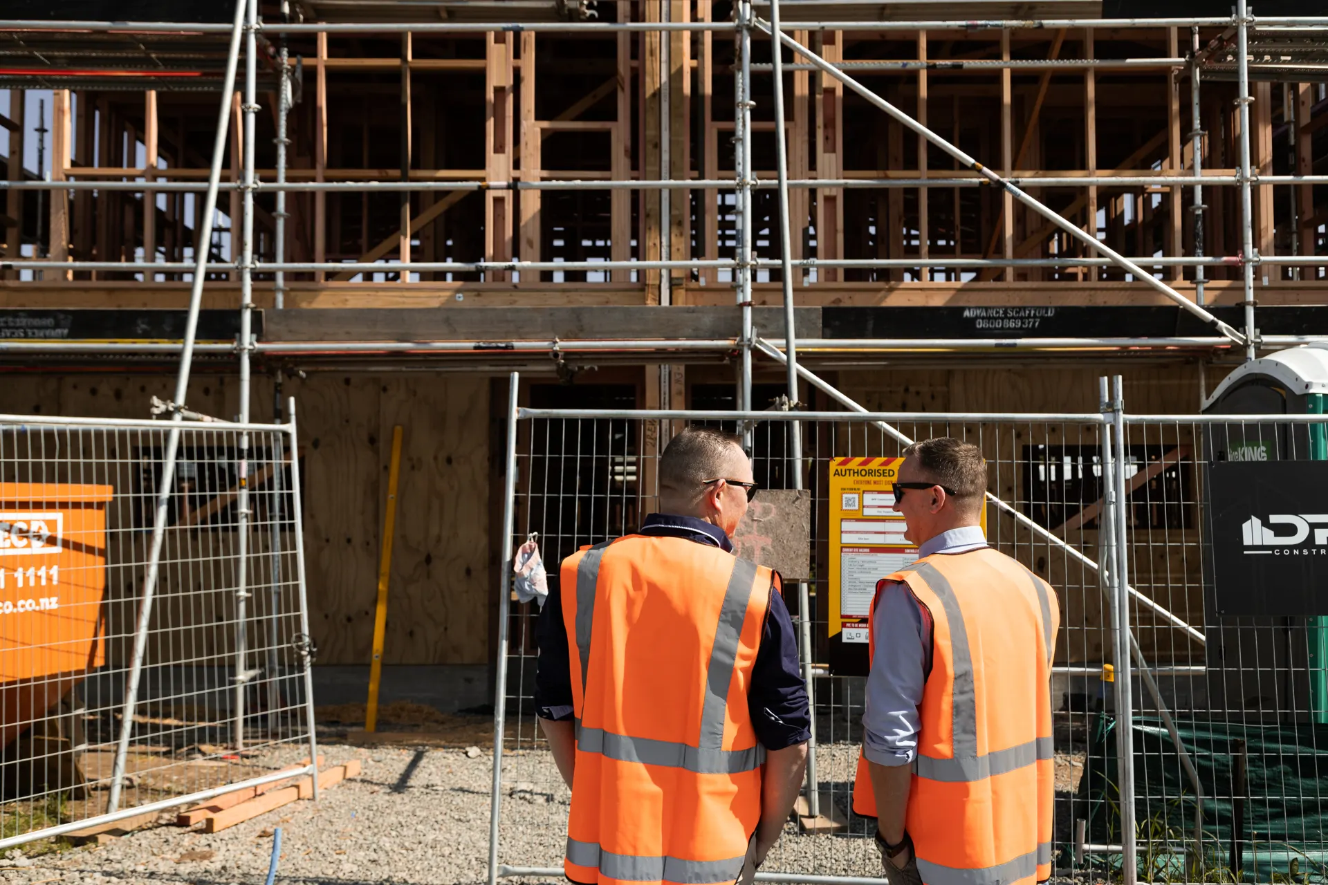SMR team on site