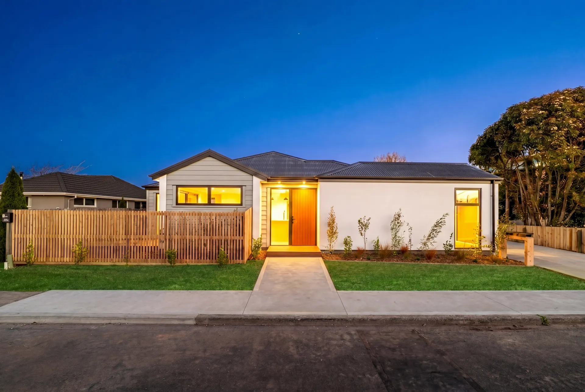 Homes freshly completed in Rolleston